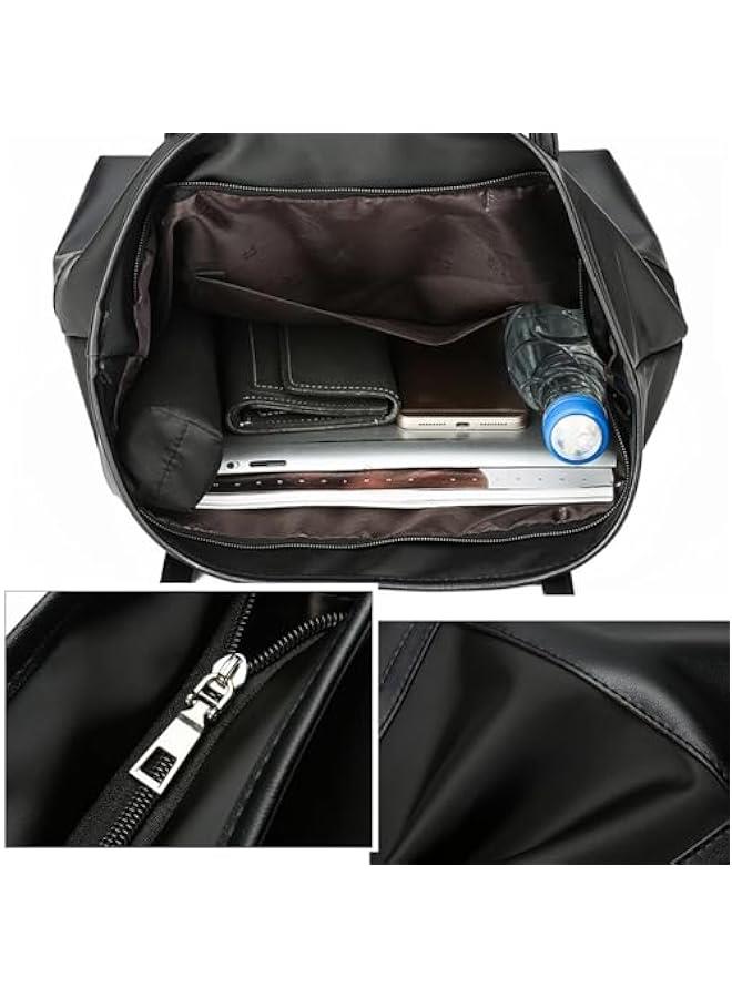 HOOKOR Women Tote Bags Top Handle Satchel Handbags PU Faux Leather Tote Bag l Shoulder Purse - Image 2