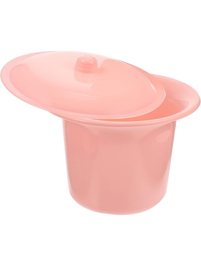 Portable Toilet Night Urinal With Lid For Kids Pregnant Women And Elderly Home Use Pink - Image 1