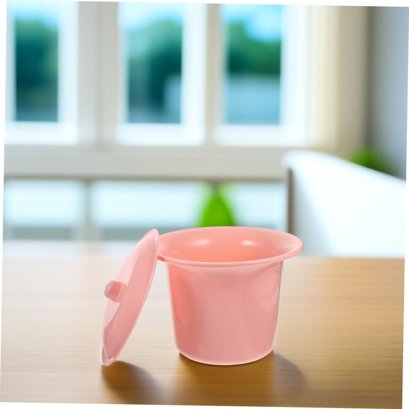 Portable Toilet Night Urinal With Lid For Kids Pregnant Women And Elderly Home Use Pink - Image 4