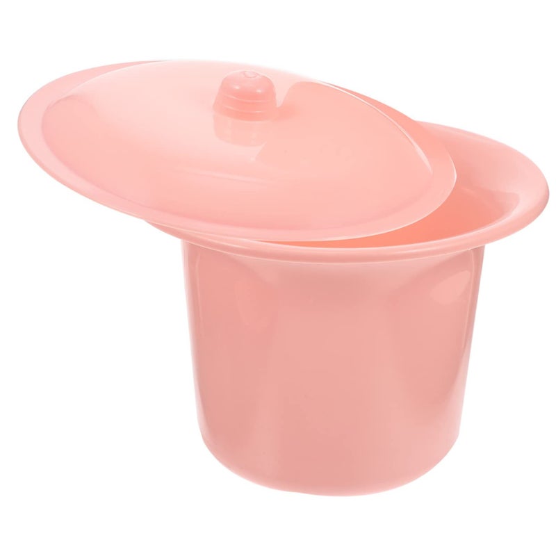 Portable Toilet Night Urinal With Lid For Kids Pregnant Women And Elderly Home Use Pink - Image 2