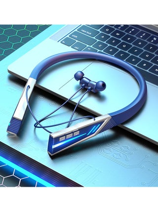 Neck-worn Bluetooth headset with long battery life RGB luminous e-sports gaming sports headset (royal blue) - pzsku/Z6A173E771A2F94CD6DEFZ/45/_/1704811671/e47e74da-766e-4946-a8d7-13cd333b1b30