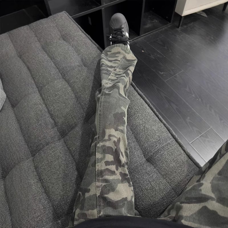 Unisex Classic Denim Jeans Loose Fit Daily Outdoor Wear - Image 2