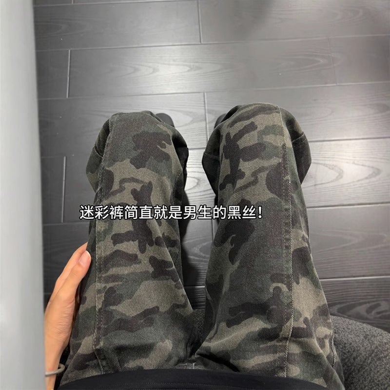 Unisex Classic Denim Jeans Loose Fit Daily Outdoor Wear - Image 5