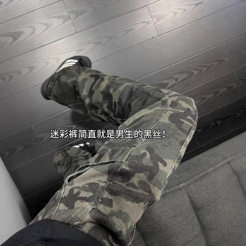 Unisex Classic Denim Jeans Loose Fit Daily Outdoor Wear - Image 3