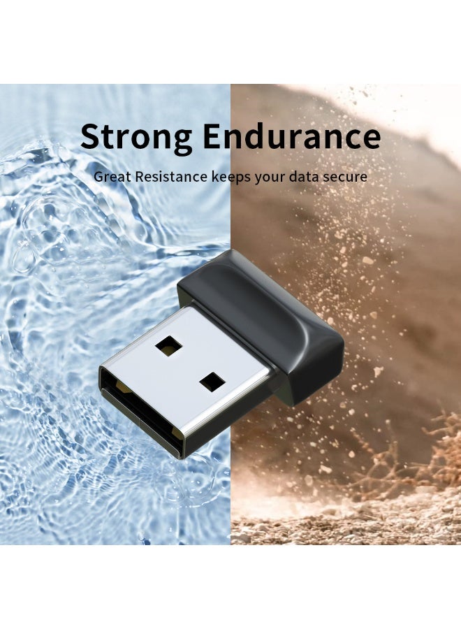 2TB ميني USB فلاش محرك الأقراص، محرك الأقراص الإبهام المحمول عصا الذاكرة للكمبيوتر الشخصي / الكمبيوتر المحمول / الكمبيوتر (2000GB) - Image 5