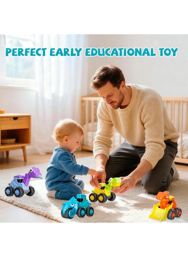 هالامودو قائمة المنتجات ذات الصلة 4 PCS ديناصور لعبة مركبات البناء مجموعة , بتيروداكتيل الجرافة , Triceratops الأسطوانة , T-Rex حفارة , 16 * 9 * 11.5 سم , 16 * 9 * 11.5 سم , 16 * 9 * 11.5 سم , 16 * 9 * 11.5 سم , 16 * 9 * 11.5 سم - Image 5