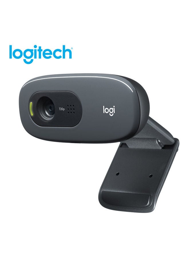 Logitech C270 Hd Webcam Black - Image 1