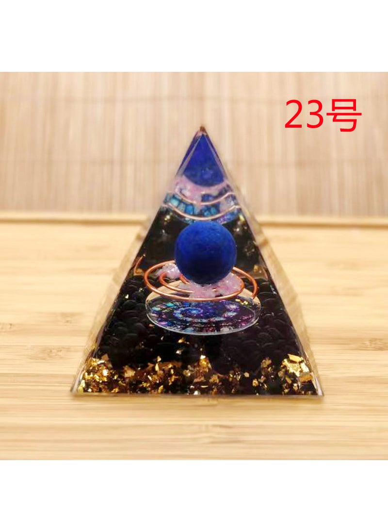 Generic Crystal Shards Energy Pyramid Office Decor 23. 