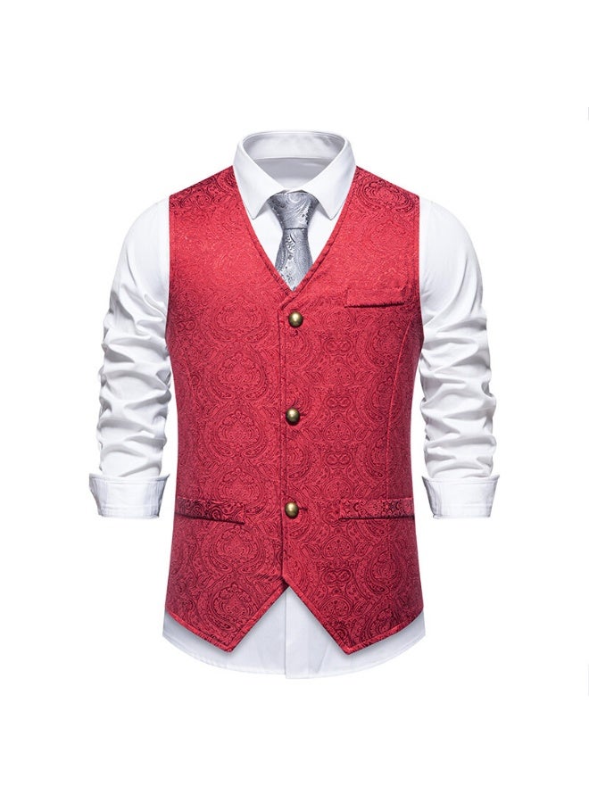 Shougu New Fashionable Casual Men's Suit Vest  - Image 1