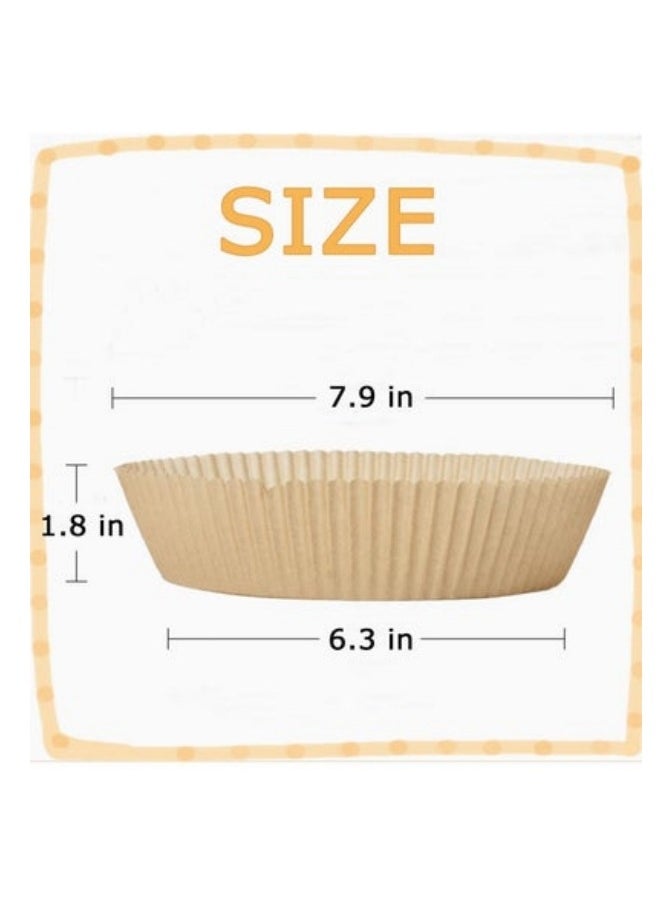 Air Fryer Liner 50-Piece Disposable Baking Parchment Papers