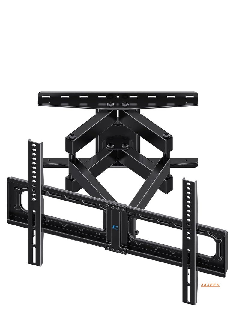 JAJEEK Swivel TV Wall Mount for 32-75 Inch TVs – Full Motion TV Mount with ±60° Swivel, 5°/-15° Tilt – Max VESA 600x400mm, Load Capacity 132lbs/60kg, 15.2"/38.6cm Adjustable Reach – Secure and Flexible Mounting Solution for Living Room, Home Theater & More - Image 1