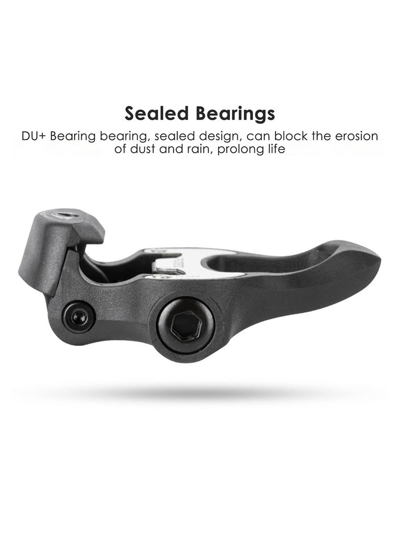 Captaintech Ultralight LOOK Clipless Road Bike Pedals 9/16 Compatible with Shimano for MTB Spin Indoor Cycling  - Image 5