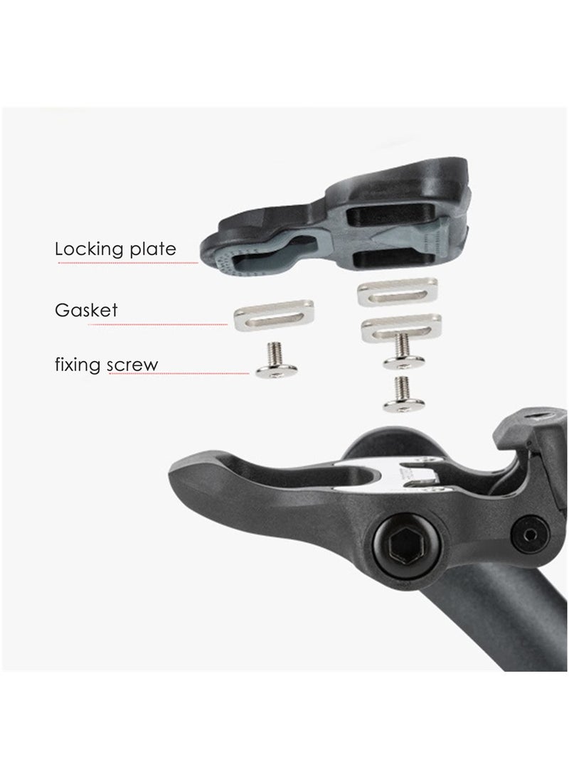 Captaintech Ultralight LOOK Clipless Road Bike Pedals 9/16 Compatible with Shimano for MTB Spin Indoor Cycling  - Image 3