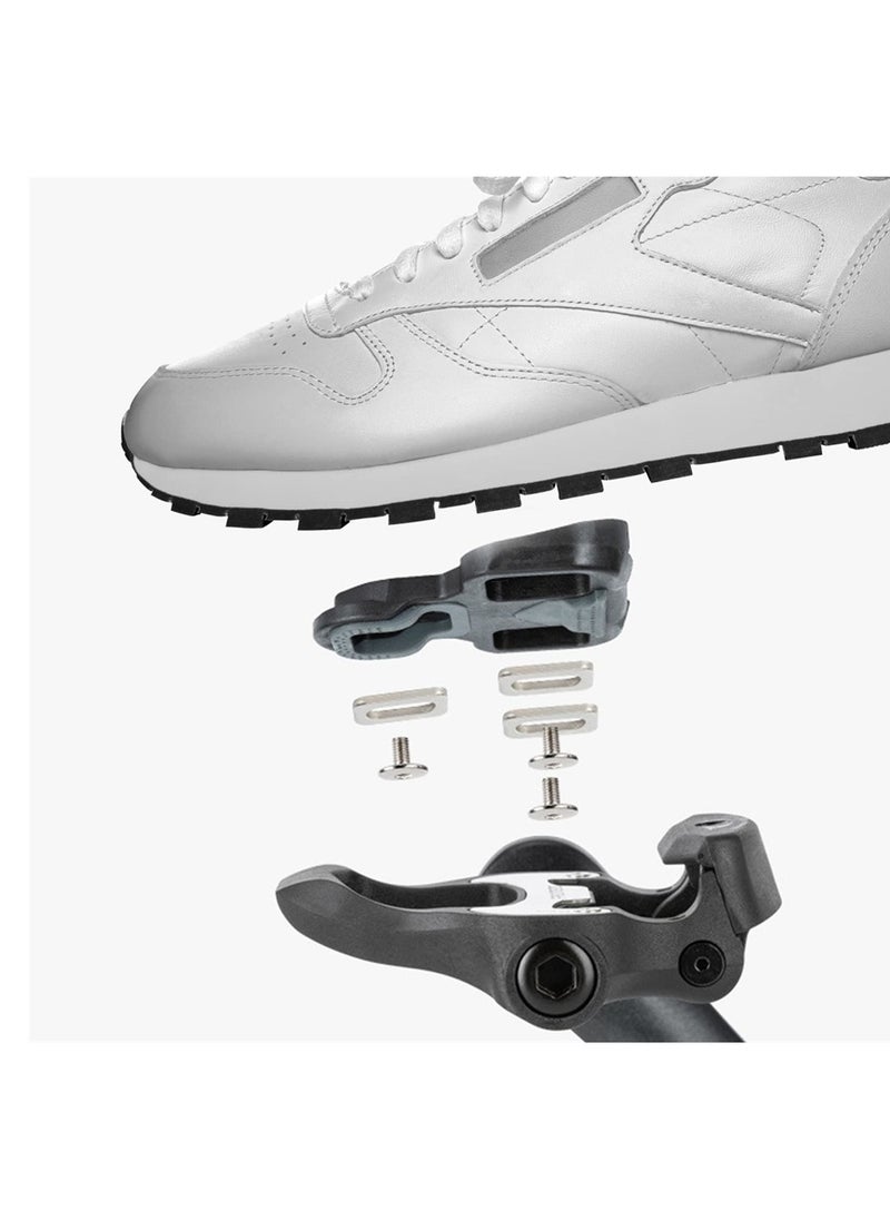 Captaintech Ultralight LOOK Clipless Road Bike Pedals 9/16 Compatible with Shimano for MTB Spin Indoor Cycling  - Image 2