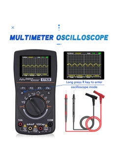 ET828 Intelligent Graphical Digital Oscilloscope Multimeter 2 in 1 with 2.4 Inches Color Screen 1MHz Bandwidth 2.5Msps Sampling Rate