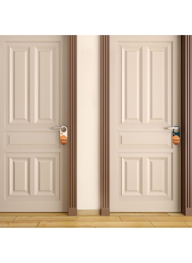 Double-Sided Door Hanger, Do Not Disturb & Welcome Please Knock Sign for Home & Hotel - Image 4
