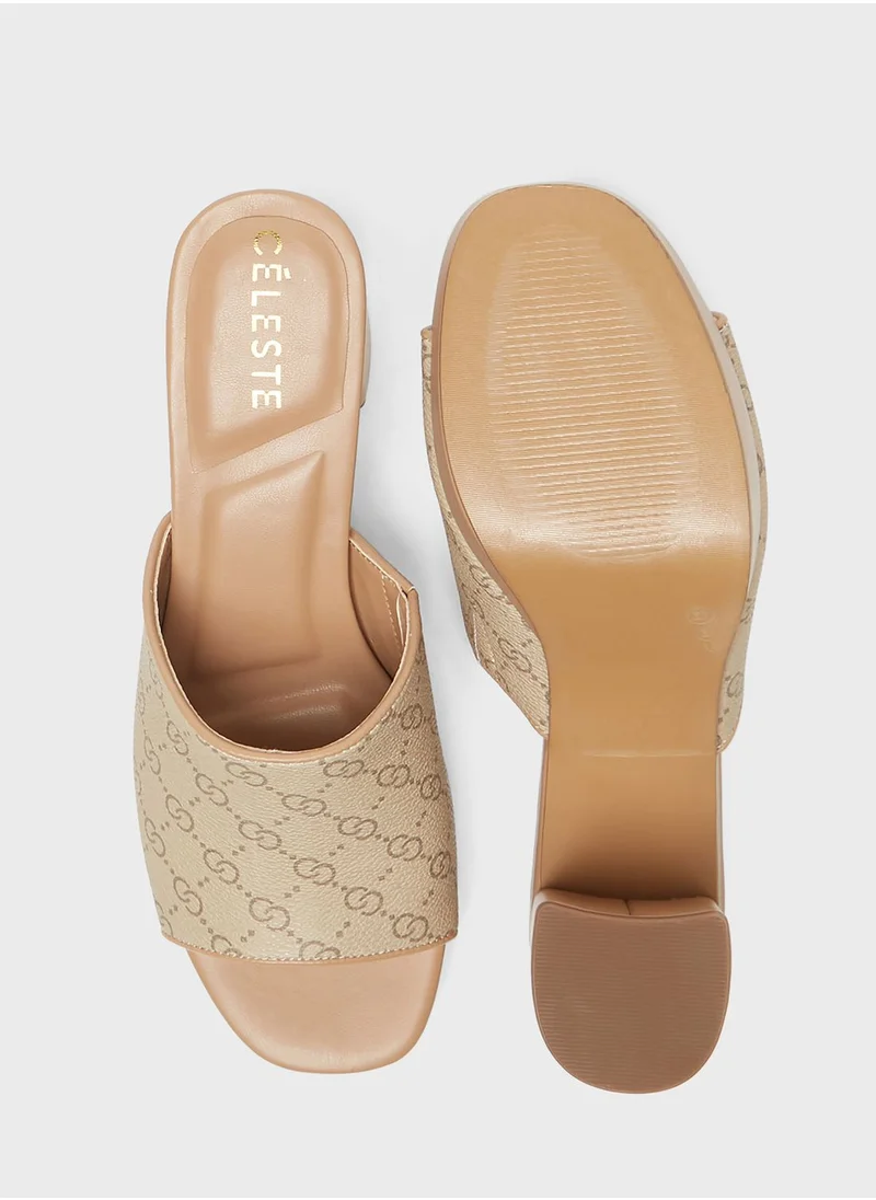 سيليست Single Strap High Heel Sandals