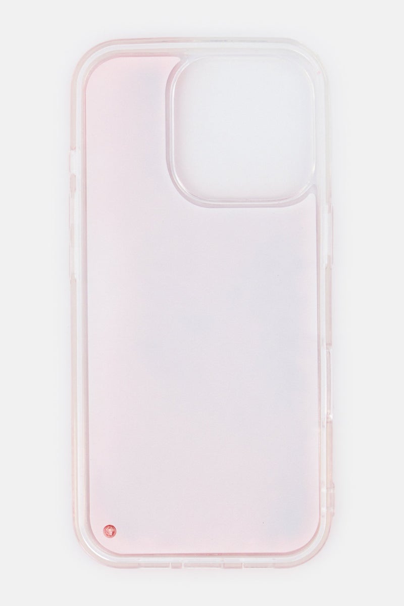 Karl Lagerfeld iPhone 16 Pro Liquid Glitter Protective Case, Pink - Image 3