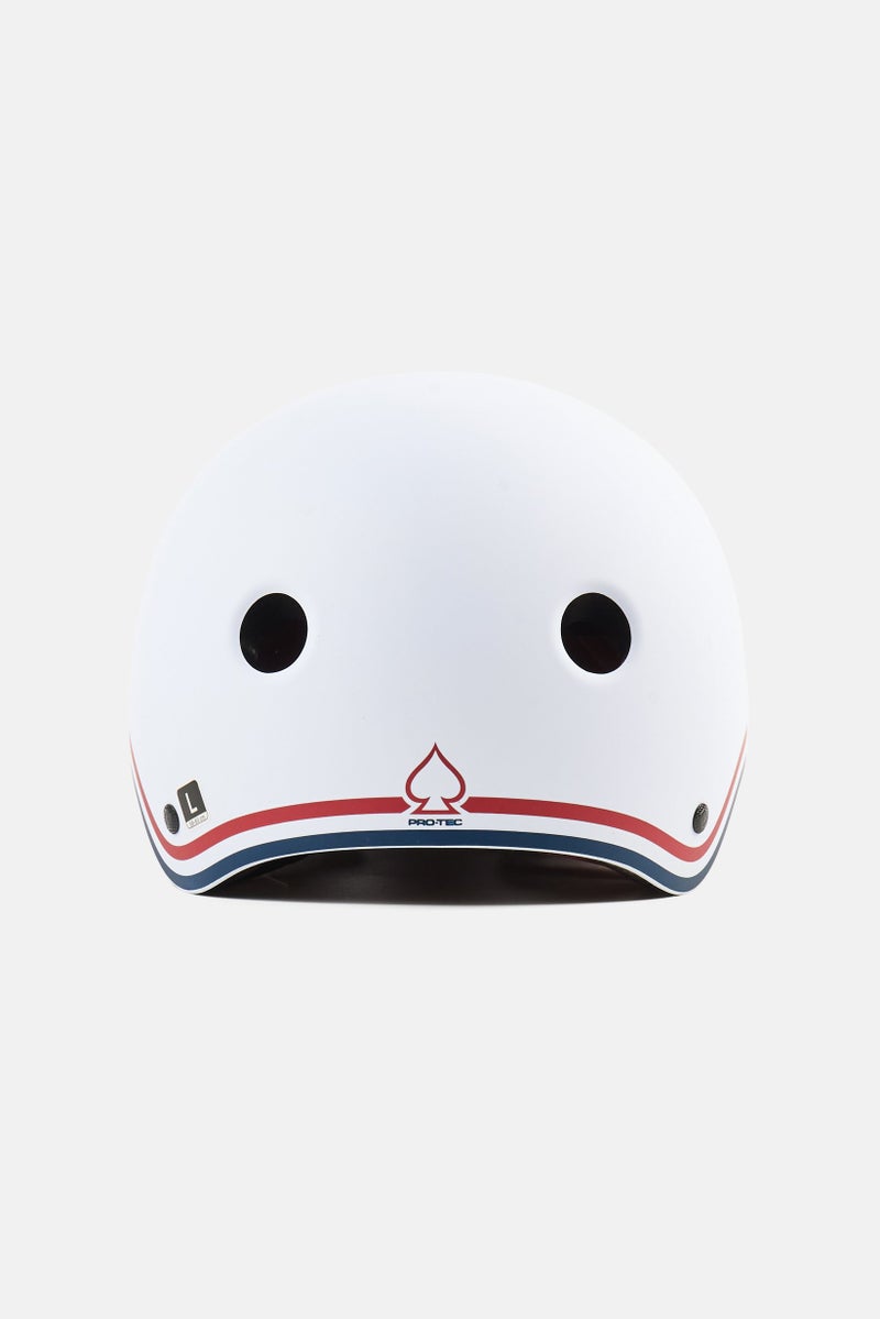 Pro-Tec Classic Cert Skate Boarding Helmet, White  - Image 5