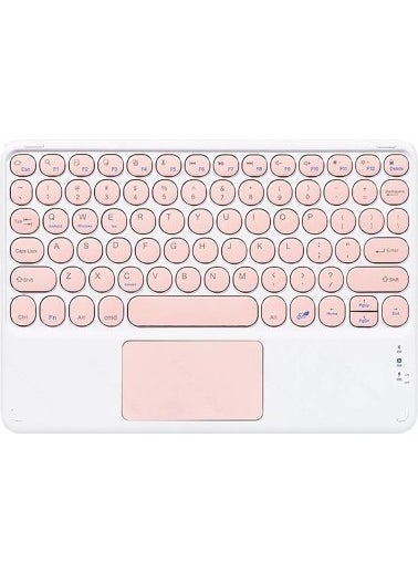 TahTicMer - Samsung Galaxy Tab S T800 T805 T807 Bluetooth Keyboard Touchpad Wifi Wireless Q Keyboard 10.5 Inch - Image 1