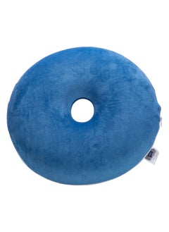 AL SANIDI Medical pillow with memory foam filling, Donut Shape Memory Foam Seat Cushion, Blue, Size 40 Cm  - Image 1