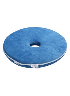 AL SANIDI Medical pillow with memory foam filling, Donut Shape Memory Foam Seat Cushion, Blue, Size 40 Cm  - Image 4