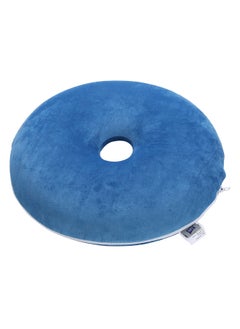 AL SANIDI Medical pillow with memory foam filling, Donut Shape Memory Foam Seat Cushion, Blue, Size 40 Cm  - Image 2