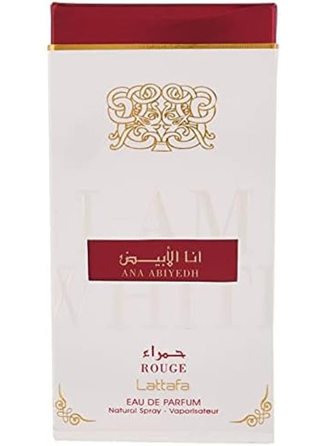 Lattafa Ana Abiyedh Rouge For Women Eau De Perfume 60 Ml - Image 2