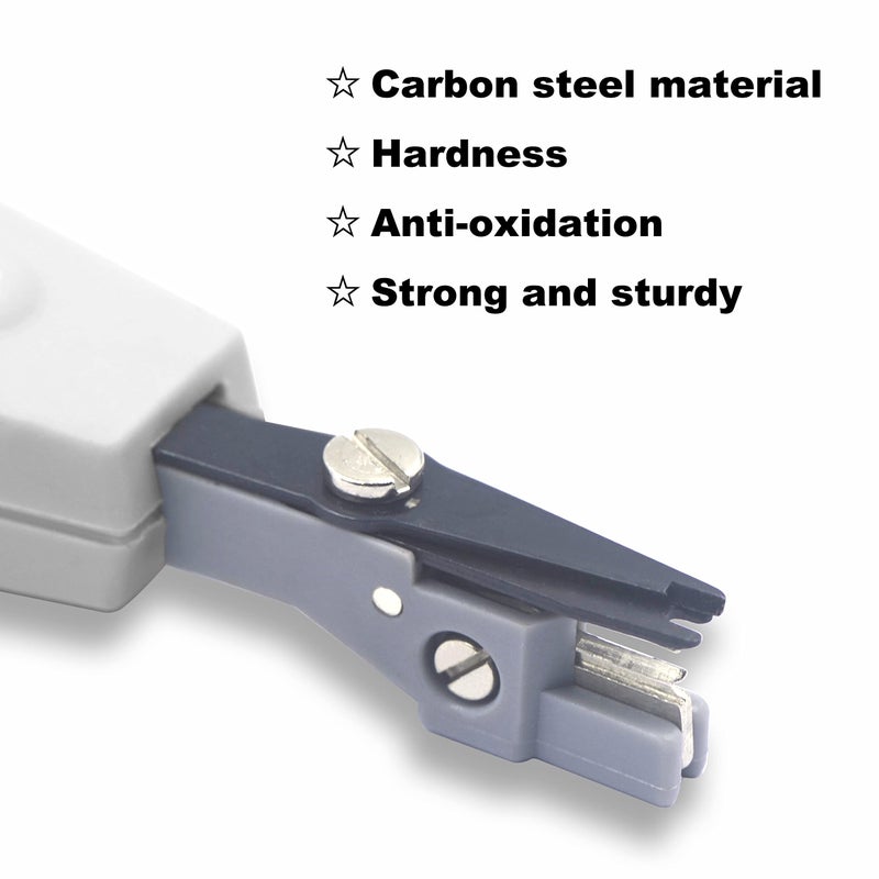 LEENUE Punch Down Tool, Multifunction Telephone Impact Terminal Insertion Tools Compatible with IDC Modules/Network Wire - Image 2