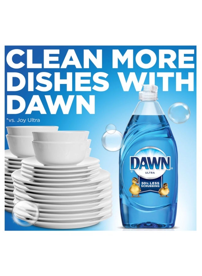 دون سائل غسيل الأطباق داون ألترام صابون، الرائحة الأصلية، 19.4 أونصة سائلة (حزمة من قطعتين) - Image 3