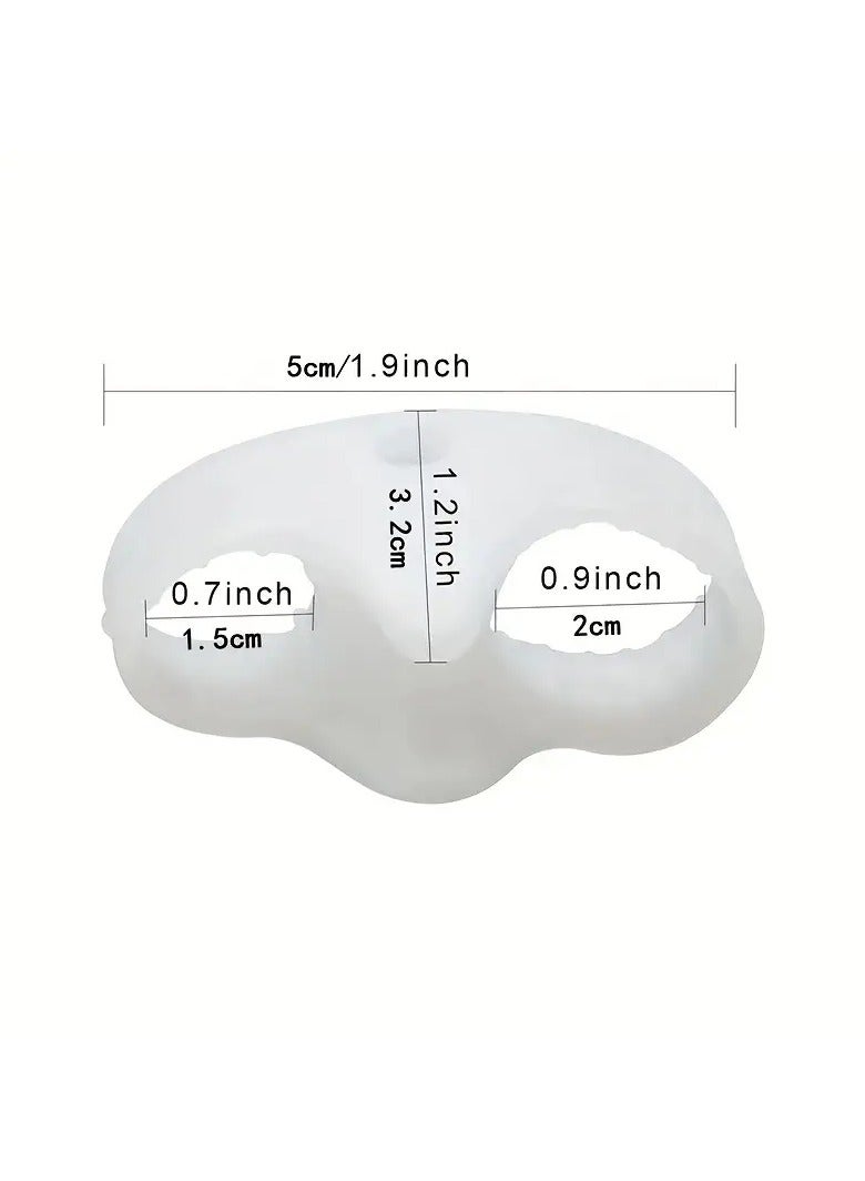 ORiTi 2 pcs Silicone Toe Separator Hallux Valgus Bunion Corrector Toe Protector Foot Thumb Straightener Toe Correction Foot Care Tools - Image 3