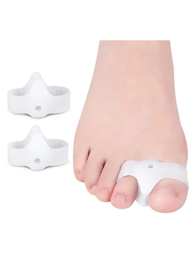ORiTi 2 pcs Silicone Toe Separator Hallux Valgus Bunion Corrector Toe Protector Foot Thumb Straightener Toe Correction Foot Care Tools - Image 5