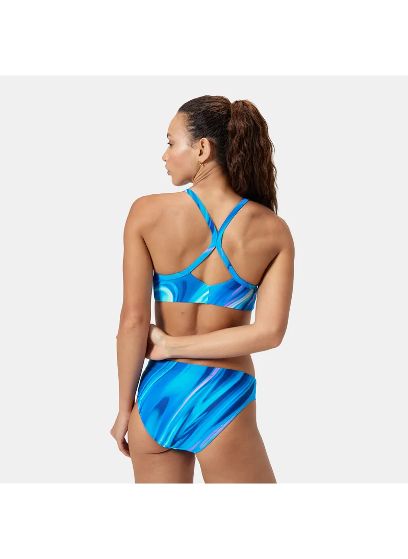speedo Women's Printed Racerback Swimming Top