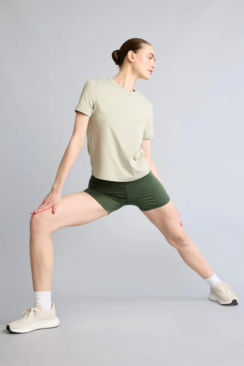 ديفاكتو Regular Fit Wide Leg Shorts
