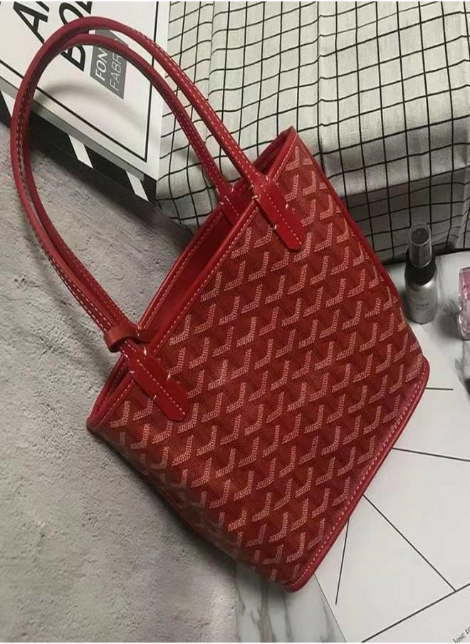 Mini Printed Shopper Tote 21cmx21cmx11cm( Red ) - pzsku/Z6A189B53E5B74C92B651Z/45/_/1728529491/8ed2b683-2458-4dce-a056-d317f36f82f6