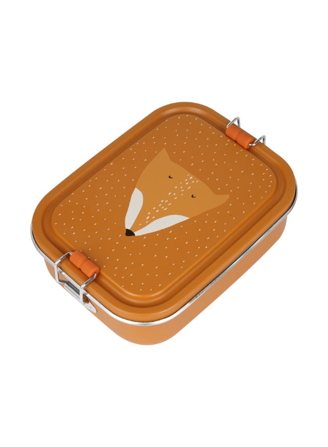 Trixie Stainless Steel Lunch Box Small - Mr. Fox - Image 1