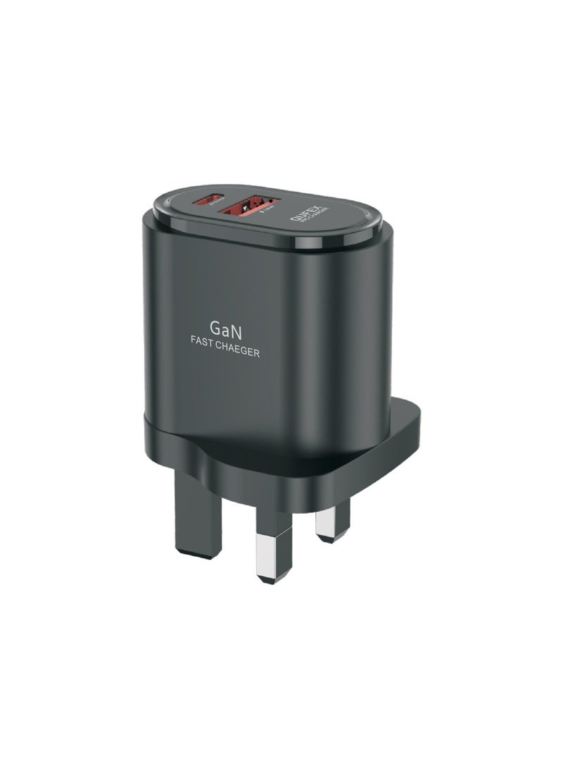 QUFEX 43W Quick Travel Adapter GAN‑BK - Image 2