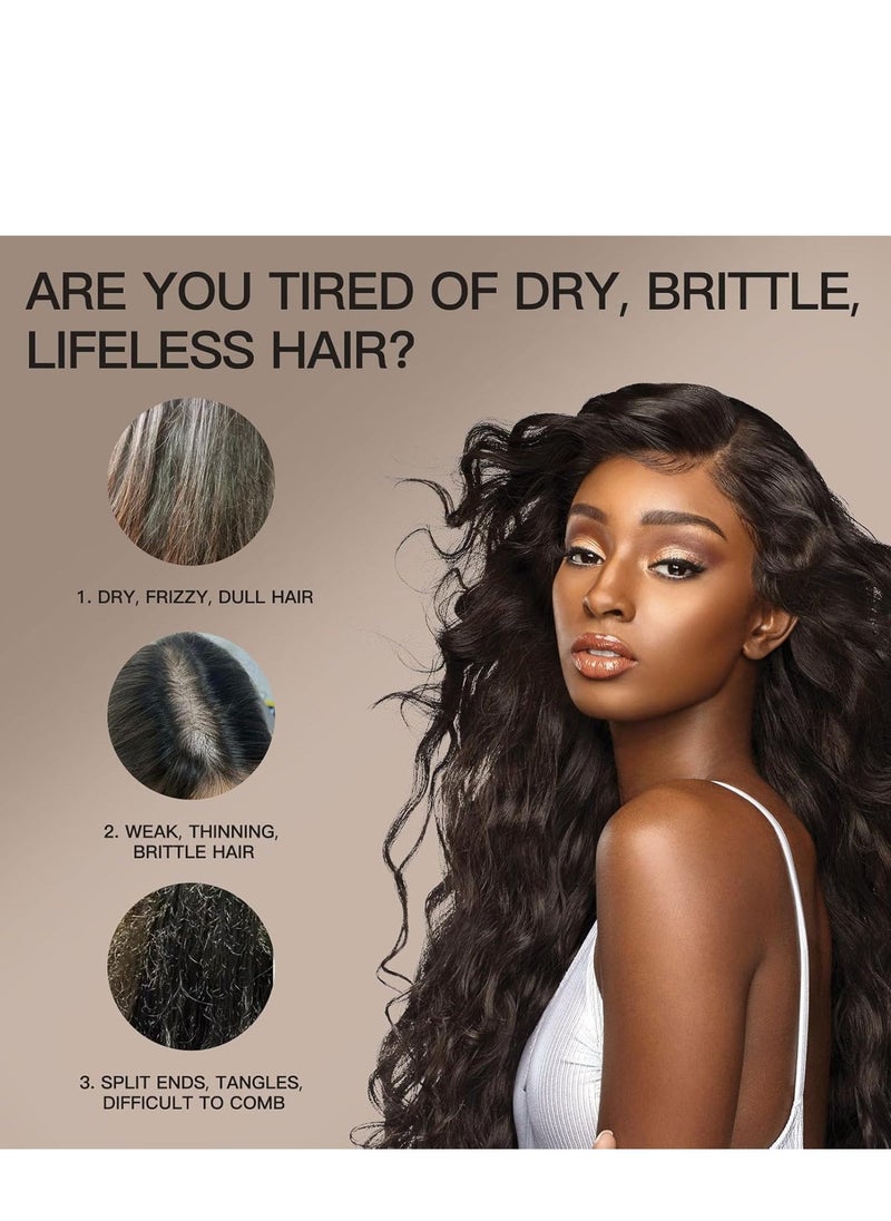 Lanthome Chebe Hair Butter,Organic Hair Growth Products Made With Chebe Powder, Olive Oil, Shea Butter,Promote Hair Thickness,Moisturising Vegan Hair Butter for All Hair Types 100g - Image 5