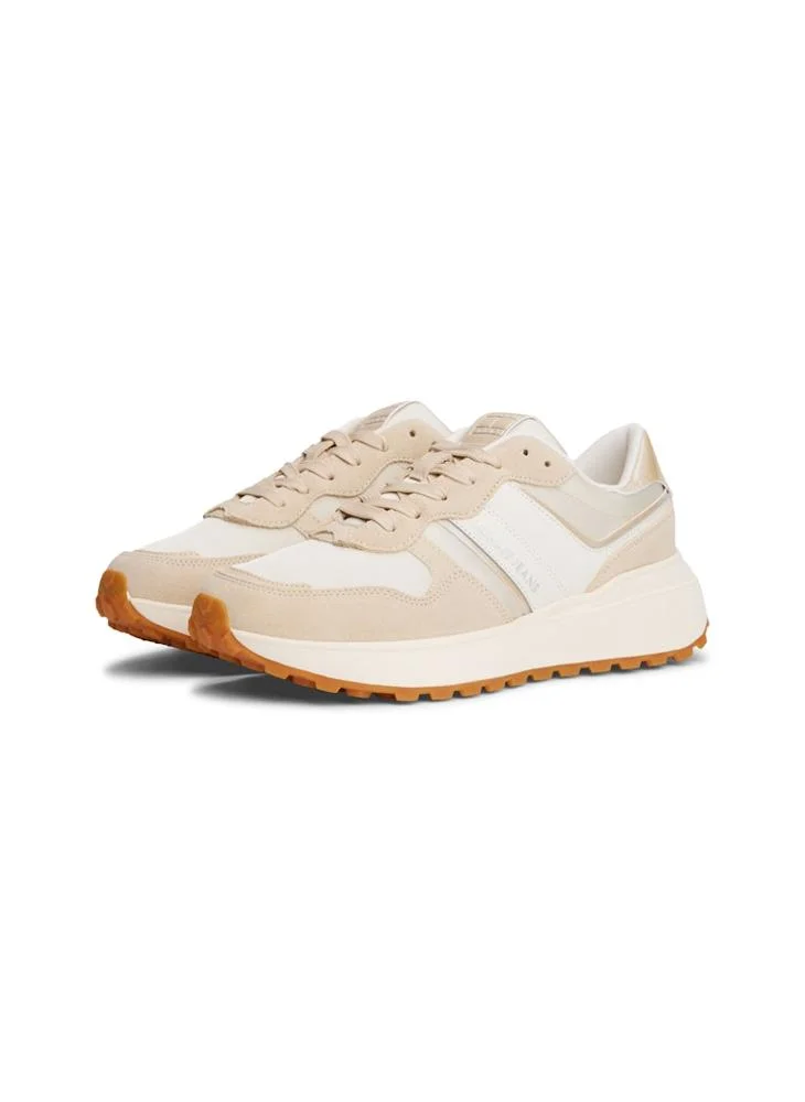 TOMMY JEANS Suede Mixed Texture Cleat Trainers