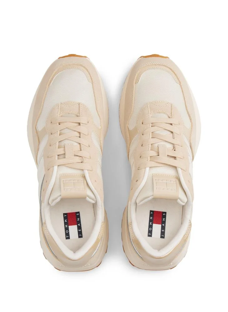 TOMMY JEANS Suede Mixed Texture Cleat Trainers
