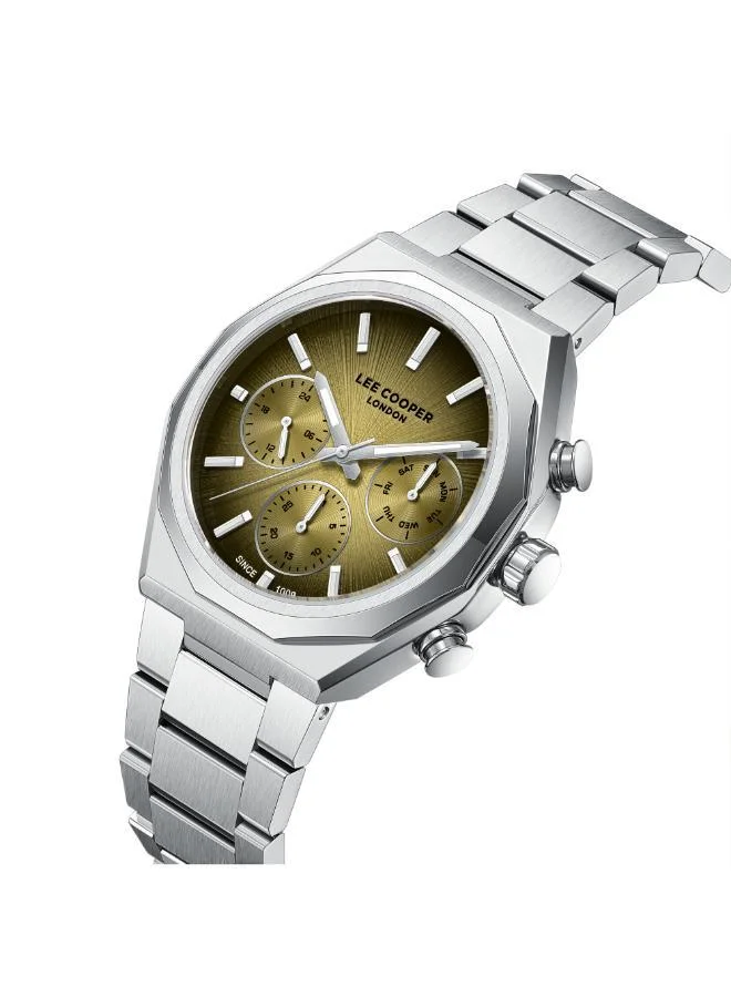 Lee Cooper  Men's Metal MULTIFUNCTION Watch LC08402.310 - 40.5 mm for Men | Best Price UAE