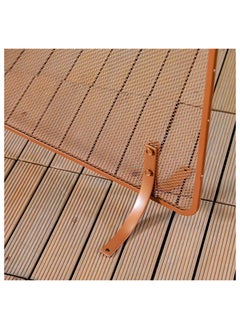 DANUBE HOME Metal Fire Screen Protective Fireplace Screen Fence Decorative Mesh For Outdoor Or Indoor 100x30.5x120.5 cm  - Image 4