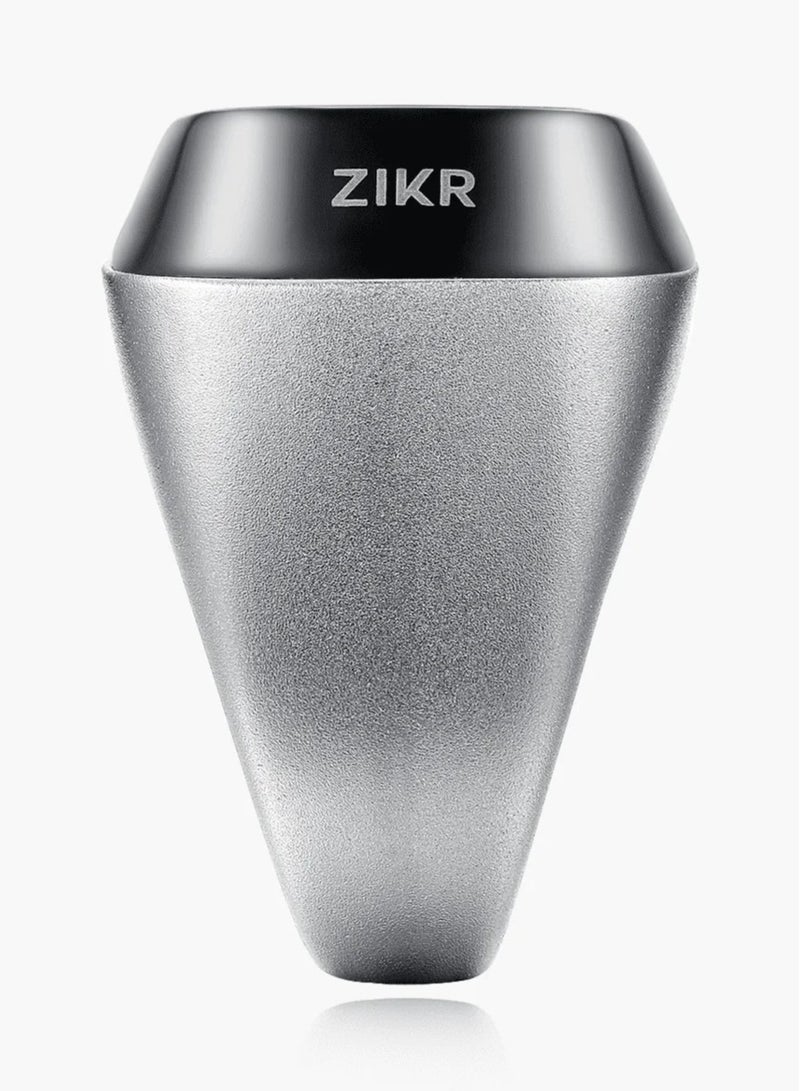 iQIBLA Digital Counter Tasbeeh, IQIBLA SMART Zikr Ring Metal 22mm Silver, - Image 2