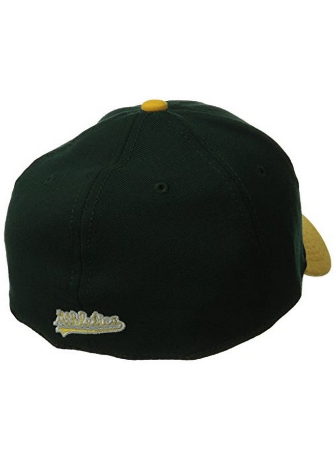 NEW ERA - Mlb Oakland Athletics Team Classic Home 39Thirty Stretch Fit Cap Green Small/Medium - Image 1