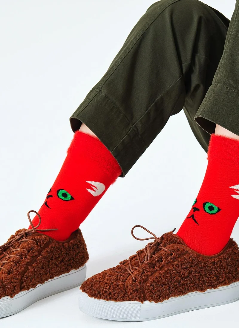 Happy Socks HAIRY ANIMAL SOCK
