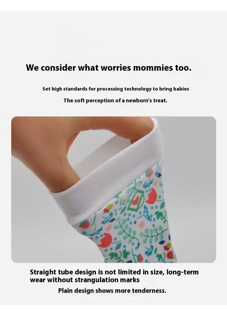 Gerenic 4Pcs Baby Cartoon  Animal Wrist Rattles & Foot Finder Socks Set – Soft Infant Wristbands and Socks for Early Learning & Sensory Development - Image 5