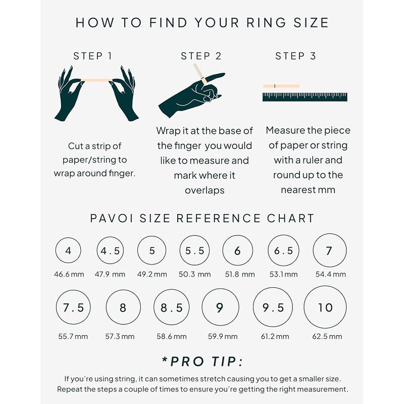 PAVOI 18K Sterling Silver Gold Round Cut Solitare 1.5 CT Moissanite Engagement Ring for Women | Moissanite Wedding band for Women | Moissanite Promise Rings - Image 5