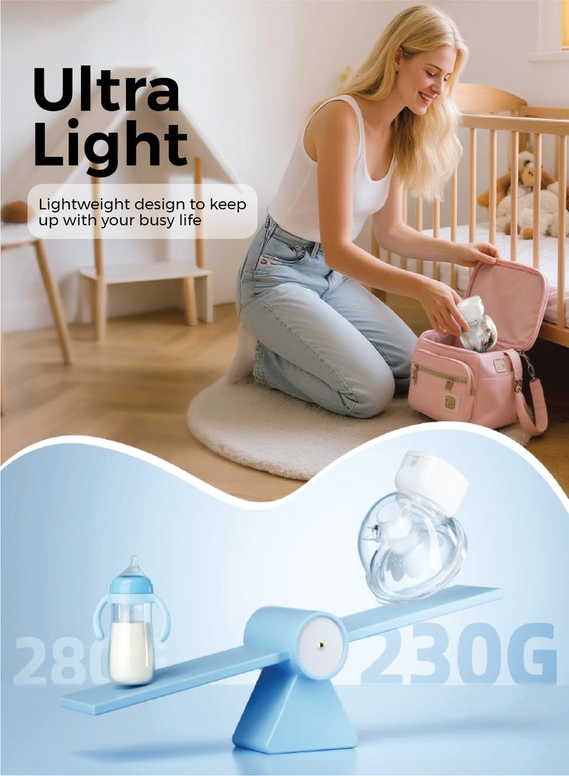 زينيث مضخة ثدي زينيتو مزدوجة كهربائية - يدويّة، محمولة، هادئة (BPA-Free) | شفط قابل للتعديل لحل إرضاع فعّال - راحة وأمان - Image 4