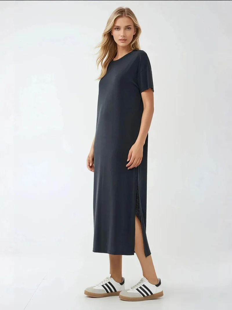 HICCUP Relaxed Fit Midi Dress
