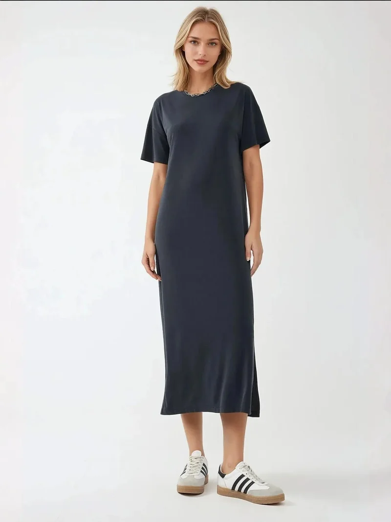 HICCUP Relaxed Fit Midi Dress